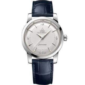 Omega Accès exclusif Seamaster 1948 38 mm, acier sur bracelet en cuir 511.13.38.20.02.002