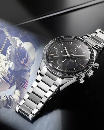 Omega Accès exclusif Speedmaster Calibre 321 39,7 mm, acier sur acier 311.30.40.30.01.001 – Image 4