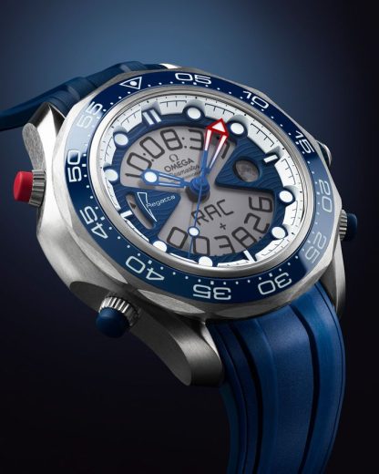 Omega America's Cup Seamaster Regatta 46,75 mm, titane sur bracelet caoutchouc 216.92.46.79.10.001 – Image 6