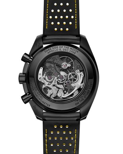Omega Apollo 8 Speedmaster Dark Side of the Moon 44,25 mm, céramique noire sur bracelet caoutchouc 310.92.44.50.01.001 – Image 2