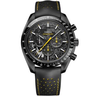 Omega Apollo 8 Speedmaster Dark Side of the Moon 44,25 mm, céramique noire sur bracelet caoutchouc 310.92.44.50.01.001