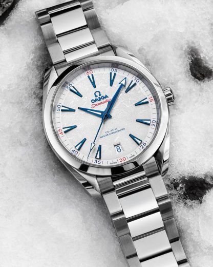 Omega « Beijing 2022 » Seamaster Aqua Terra 150M 41 mm, acier sur acier 522.10.41.21.04.001 – Image 3