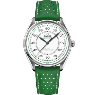 Omega Coffret en édition limitée Seamaster Chronométreur Officiel des Jeux Olympiques 39,5 mm, acier sur bracelet en cuir 522.32.40.20.04.005