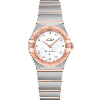 Omega Constellation 25 mm, acier - or « Sedna™ » sur acier - or « Sedna™ » 131.20.25.60.55.001