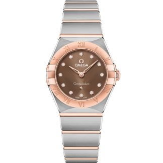 Omega Constellation 25 mm, acier - or « Sedna™ » sur acier - or « Sedna™ » 131.20.25.60.63.001
