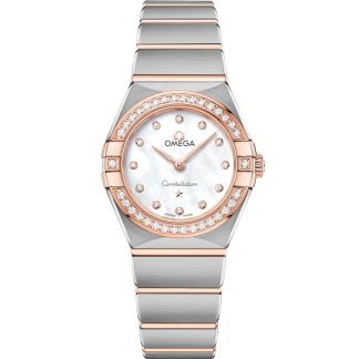 Omega Constellation 25 mm, acier - or « Sedna™ » sur acier - or « Sedna™ » 131.25.25.60.55.001