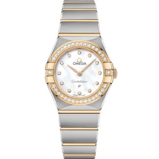 Omega Constellation 25 mm, acier - or jaune sur acier - or jaune 131.25.25.60.55.002