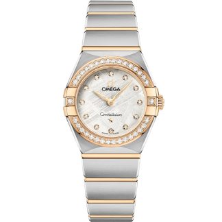 Omega Constellation 25 mm, acier - or jaune sur acier - or jaune 131.25.25.60.99.002