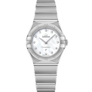 Omega Constellation 25 mm, acier sur acier 131.10.25.60.55.001