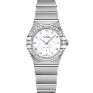 Omega Constellation 25 mm, acier sur acier 131.15.25.60.55.001