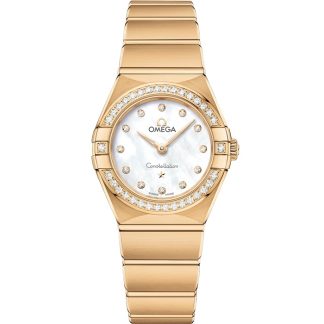 Omega Constellation 25 mm, or jaune sur or jaune 131.55.25.60.55.002