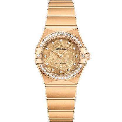 Omega Constellation 25 mm, or jaune sur or jaune 131.55.25.60.99.003
