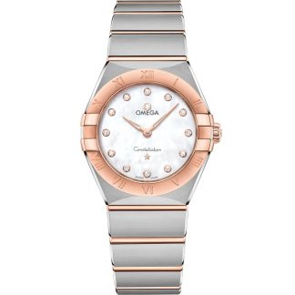 Omega Constellation 28 mm, acier - or « Sedna™ » sur acier - or « Sedna™ » 131.20.28.60.55.001