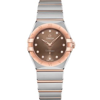 Omega Constellation 28 mm, acier - or « Sedna™ » sur acier - or « Sedna™ » 131.20.28.60.63.001