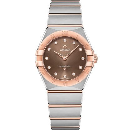 Omega Constellation 28 mm, acier - or « Sedna™ » sur acier - or « Sedna™ » 131.20.28.60.63.001