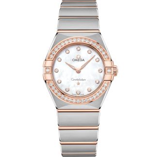 Omega Constellation 28 mm, acier - or « Sedna™ » sur acier - or « Sedna™ » 131.25.28.60.55.001