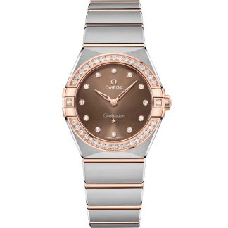 Omega Constellation 28 mm, acier - or « Sedna™ » sur acier - or « Sedna™ » 131.25.28.60.63.001