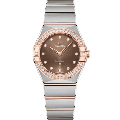 Omega Constellation 28 mm, acier - or « Sedna™ » sur acier - or « Sedna™ » 131.25.28.60.63.001