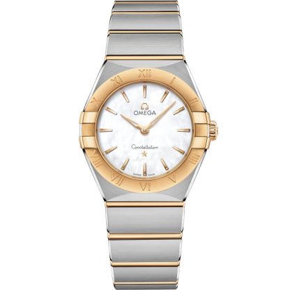 Omega Constellation 28 mm, acier - or jaune sur acier - or jaune 131.20.28.60.05.002