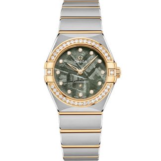 Omega Constellation 28 mm, acier - or jaune sur acier - or jaune 131.25.28.60.99.002