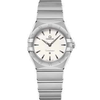 Omega Constellation 28 mm, acier sur acier 131.10.28.60.02.001