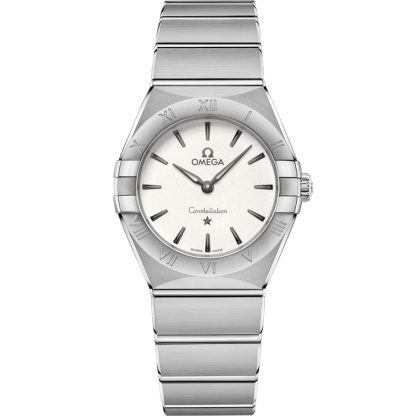 Omega Constellation 28 mm, acier sur acier 131.10.28.60.02.001