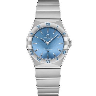 Omega Constellation 28 mm, acier sur acier 131.10.28.60.03.001