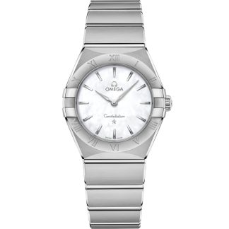Omega Constellation 28 mm, acier sur acier 131.10.28.60.05.001
