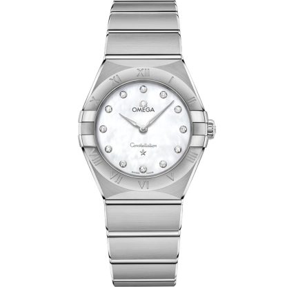 Omega Constellation 28 mm, acier sur acier 131.10.28.60.55.001