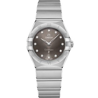 Omega Constellation 28 mm, acier sur acier 131.10.28.60.56.001