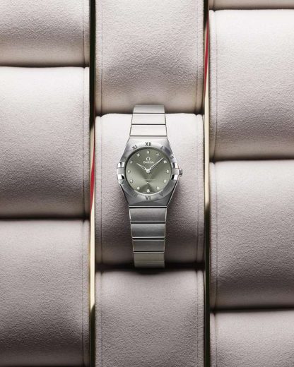 Omega Constellation 28 mm, acier sur acier 131.10.28.60.60.001 – Image 4