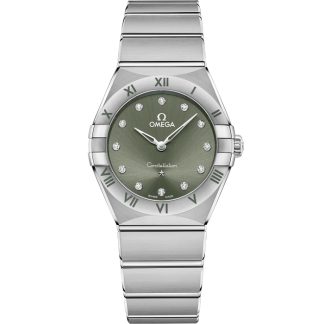 Omega Constellation 28 mm, acier sur acier 131.10.28.60.60.001