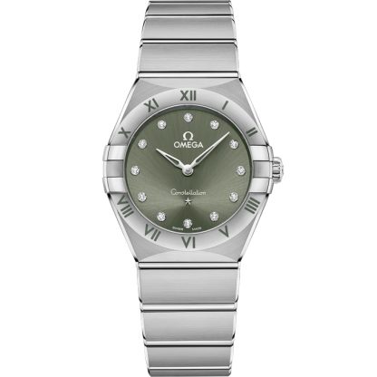Omega Constellation 28 mm, acier sur acier 131.10.28.60.60.001