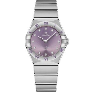 Omega Constellation 28 mm, acier sur acier 131.10.28.60.60.002