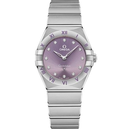 Omega Constellation 28 mm, acier sur acier 131.10.28.60.60.002