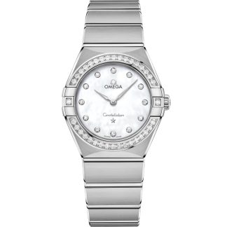 Omega Constellation 28 mm, acier sur acier 131.15.28.60.55.001