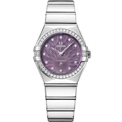 Omega Constellation 28 mm, acier sur acier 131.15.28.60.60.001