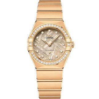 Omega Constellation 28 mm, or jaune sur or jaune 131.55.28.60.99.006