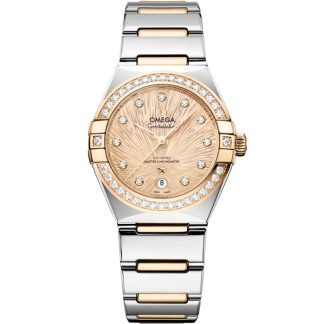 Omega Constellation 29 mm, acier - or Moonshine™ sur acier - or Moonshine™ 131.25.29.20.58.002