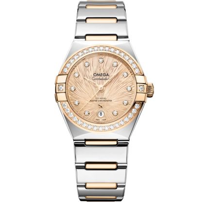 Omega Constellation 29 mm, acier - or Moonshine™ sur acier - or Moonshine™ 131.25.29.20.58.002