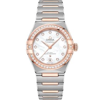 Omega Constellation 29 mm, acier - or « Sedna™ » sur acier - or « Sedna™ » 131.25.29.20.55.001