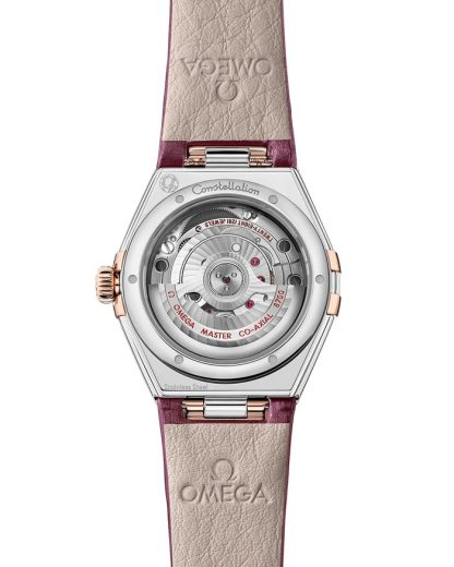 Omega Constellation 29 mm, acier - or « Sedna™ » sur alligator 131.28.29.20.52.001 – Image 2