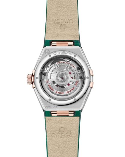 Omega Constellation 29 mm, acier - or « Sedna™ » sur bracelet en cuir 131.23.29.20.99.001 – Image 2