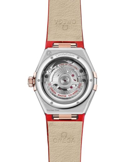 Omega Constellation 29 mm, acier - or « Sedna™ » sur bracelet en cuir 131.23.29.20.99.002 – Image 2