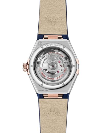 Omega Constellation 29 mm, acier - or « Sedna™ » sur bracelet en cuir 131.23.29.20.99.003 – Image 2