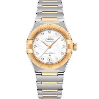 Omega Constellation 29 mm, acier - or jaune sur acier - or jaune 131.20.29.20.55.002