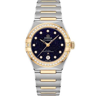 Omega Constellation 29 mm, acier - or jaune sur acier - or jaune 131.25.29.20.53.001