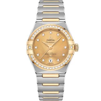 Omega Constellation 29 mm, acier - or jaune sur acier - or jaune 131.25.29.20.58.001