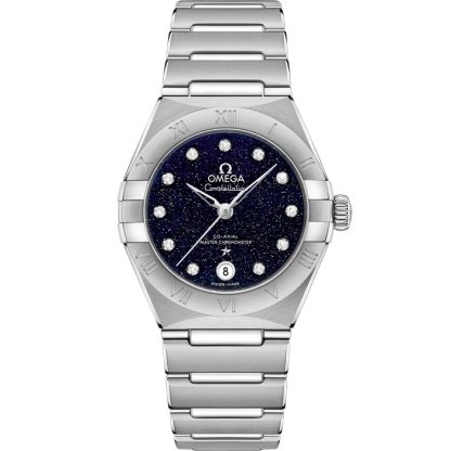 Omega Constellation 29 mm, acier sur acier 131.10.29.20.53.001