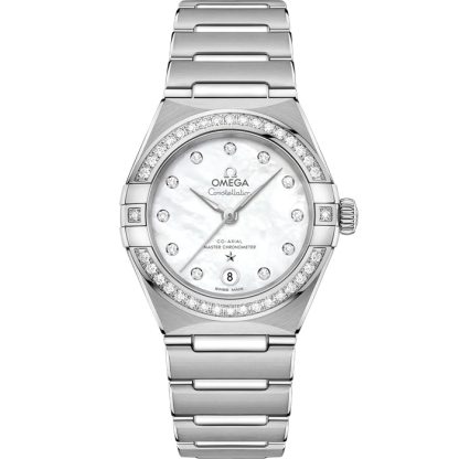 Omega Constellation 29 mm, acier sur acier 131.15.29.20.55.001